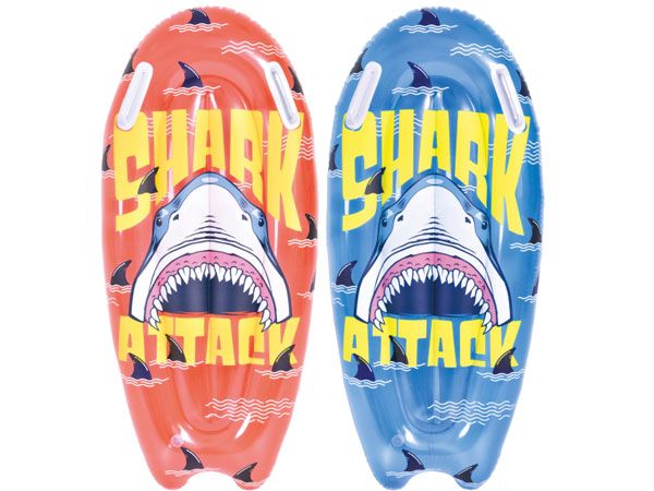 Sun Club Inflatable Surf Board Shark, Assorted Picked At Random