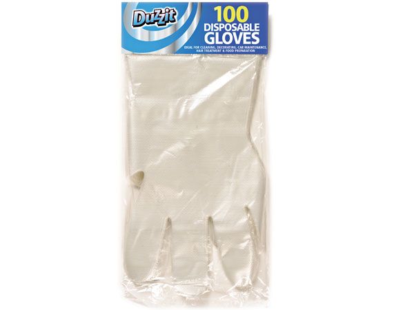 Duzzit 100pk Disposable Gloves - Small, by 151 Products