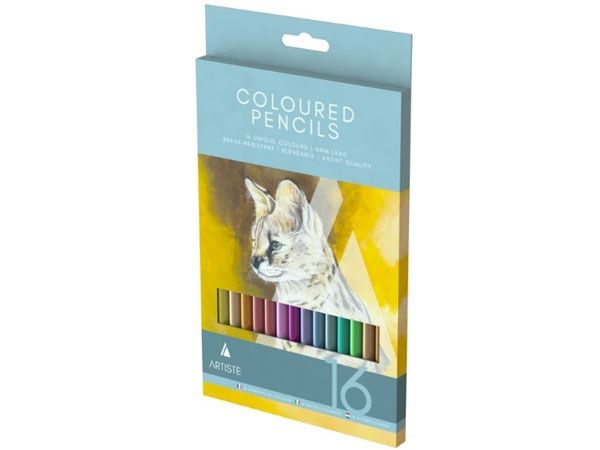 Artiste 16 Colouring Pencils