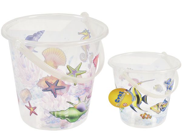 Wholesale Kids Beach Bucket | Sealife Design