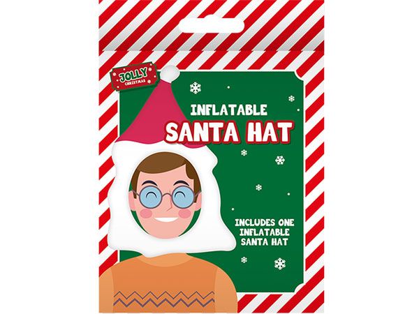 Jolly Christmas - Inflatable Santa Hat