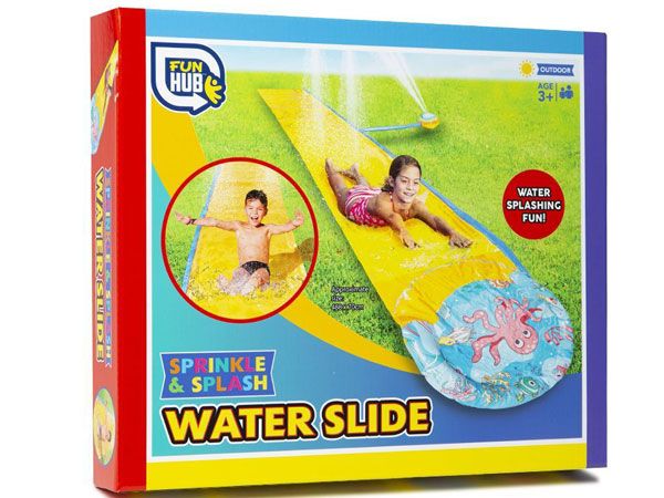 Fun Hub Sprinkle And Splash Water Slide Importer Clearance