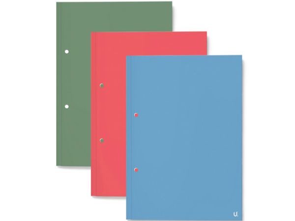 12x A4 Refill Pads In Assorted Colours, by U. Stationery